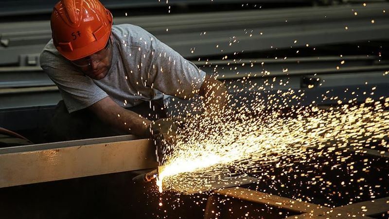 China's industrial production recorded its weakest growth in a year