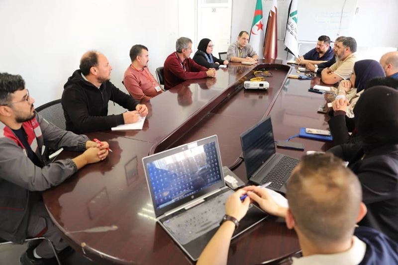 Algerian Qatari Steel hosted National Climate Change delegation
