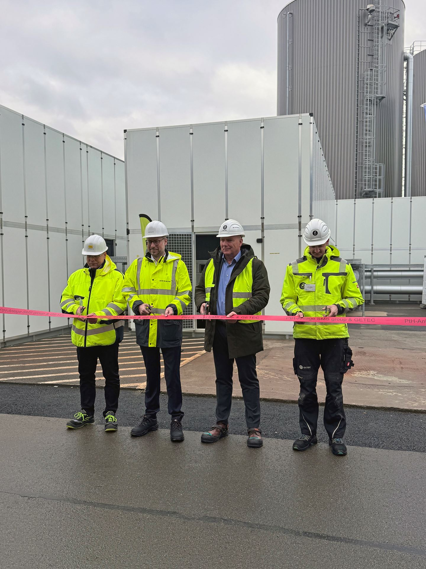 SMS group ve GETEC, Almanya’da rekor boyutta Power-to-Heat sistemini devreye aldı