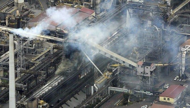 Fire breaks out at Nippon Steel plant in Hokkaido