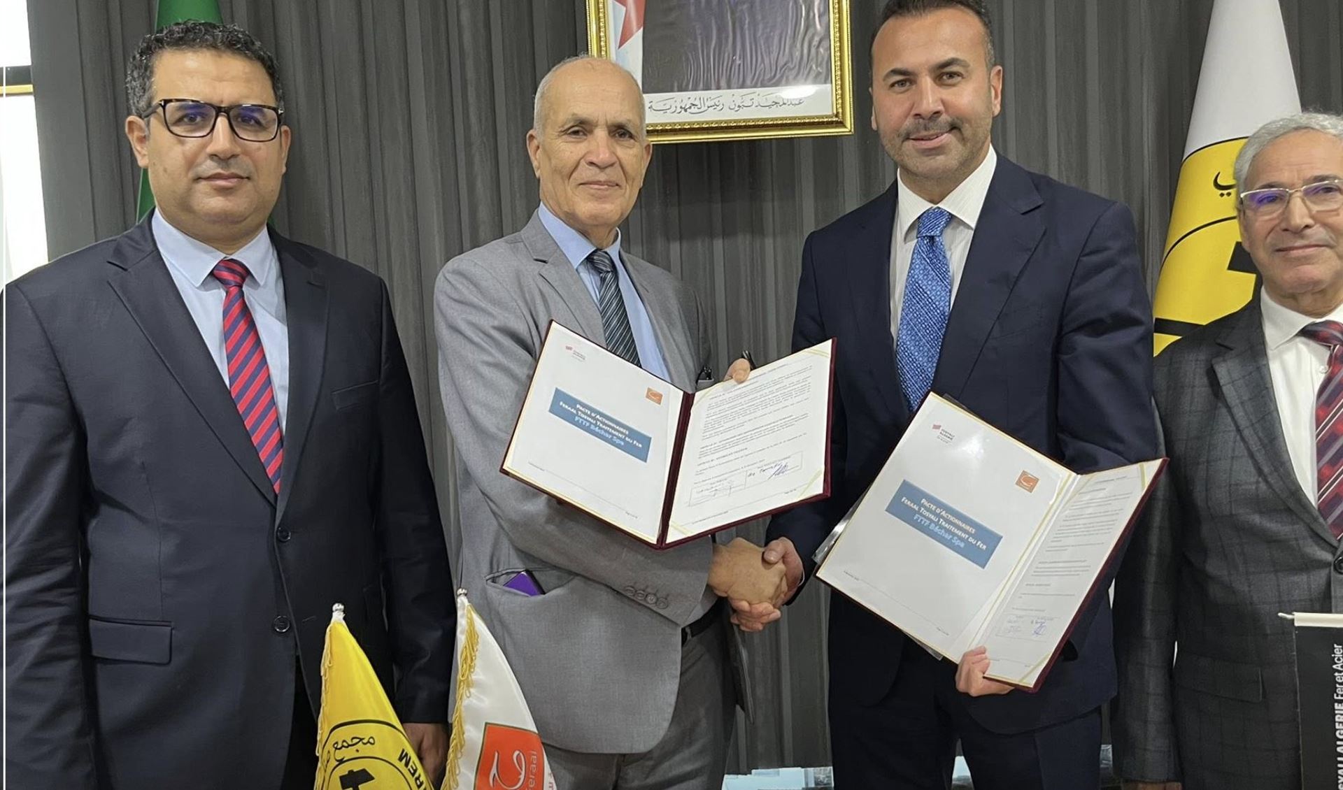 Tosyalı Algerie ile Feraal, Gara Jabalat demir cevheri projesi için ortak girişim kurdu