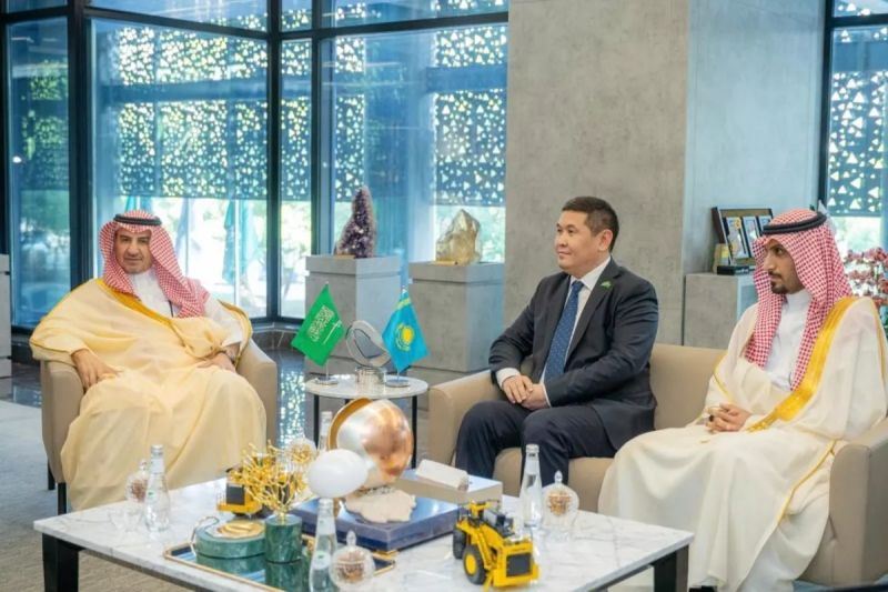 Kazakistan ve Suudi Arabistan madencilik ve metalurjide iş birliğini artırmayı hedefliyor