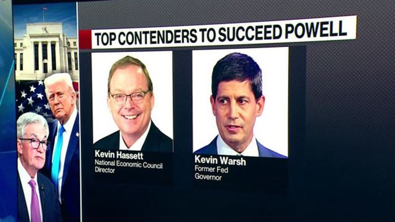 Trump: Warsh and Hassett are the strongest candidates for Fed chairmanship