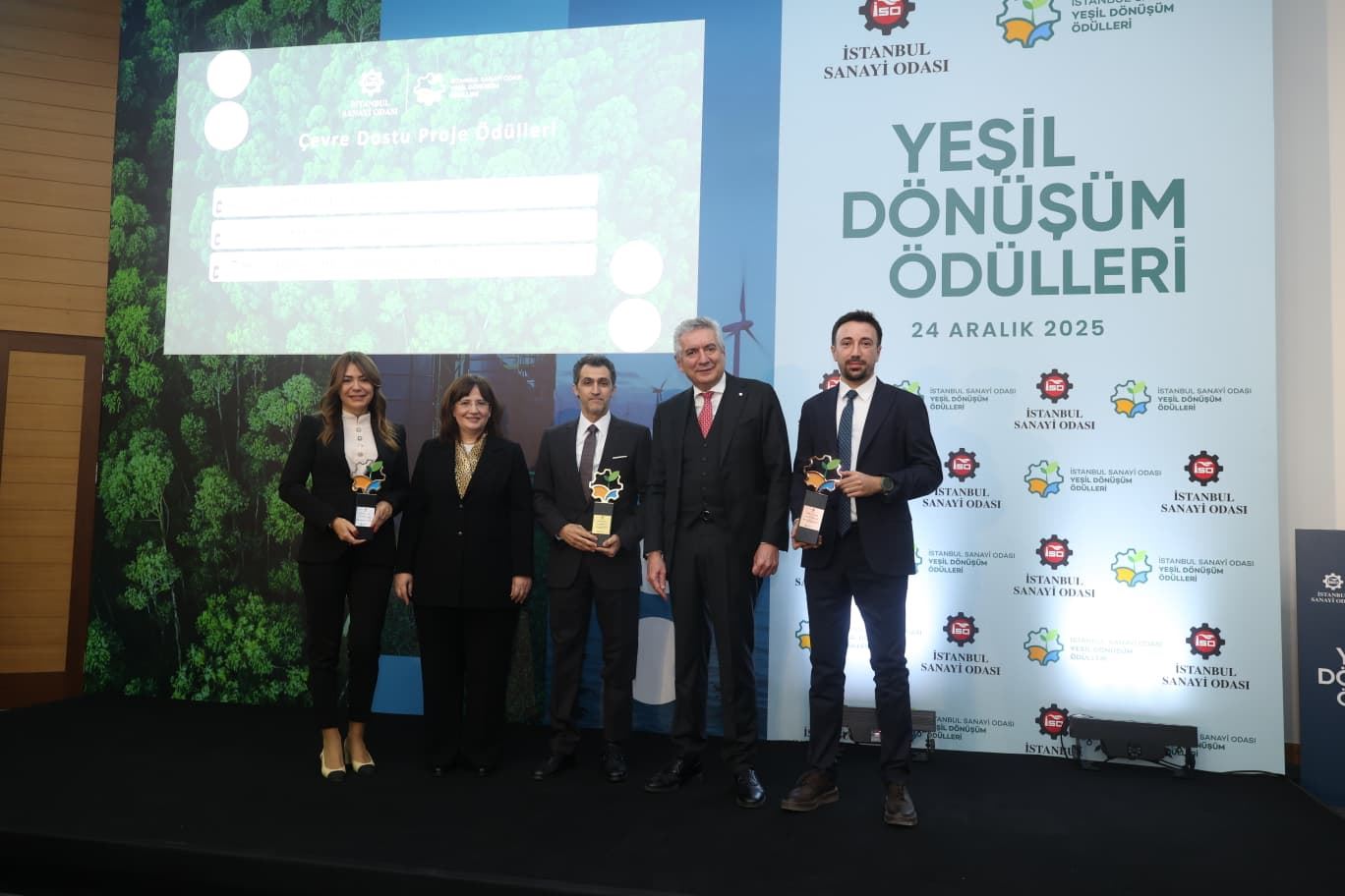 Bilecik Demir Çelik, İSO Yeşil Dönüşüm Ödülleri’nde üçüncülük ödülüne layık görüldü