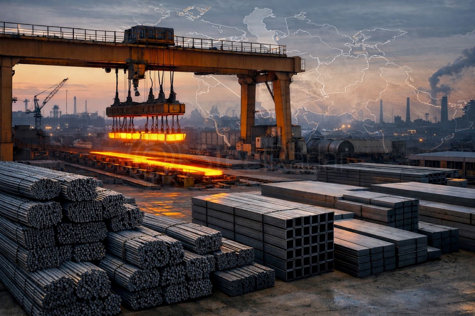 Orta Doğu çelik piyasalarında temkinli ve dengeli seyir öne çıkıyor