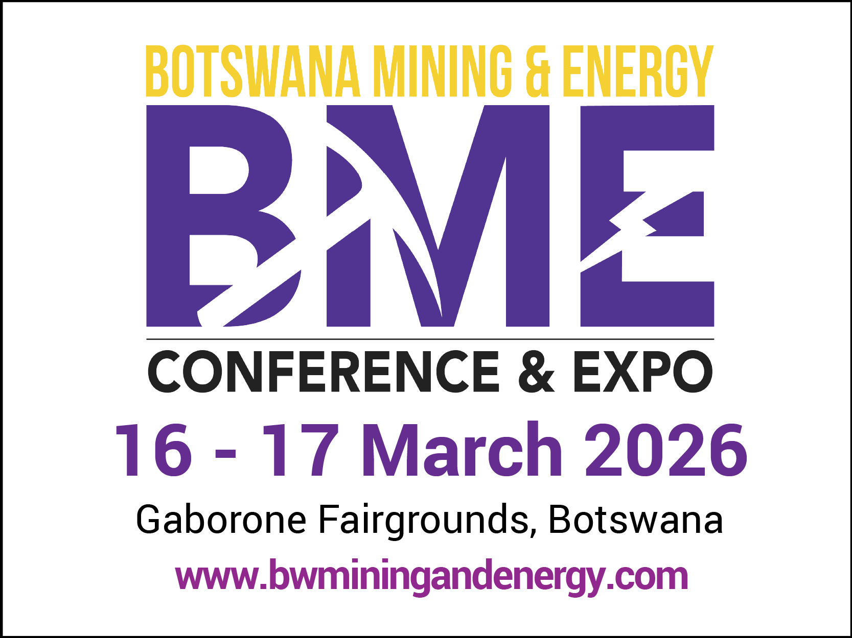 Botswana Mining and Energy Expo 2026