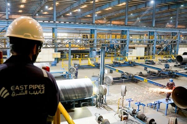 East Pipes, 78,5 milyon riyal değerindeki yeni dış çelik boru kaplama hattı yatırımını duyurdu
