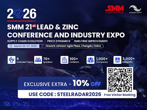 SMMPbZn2026, Küresel Kurşun ve Çinko Endüstrisini Mart 2026’da Chengdu’da Buluşturacak