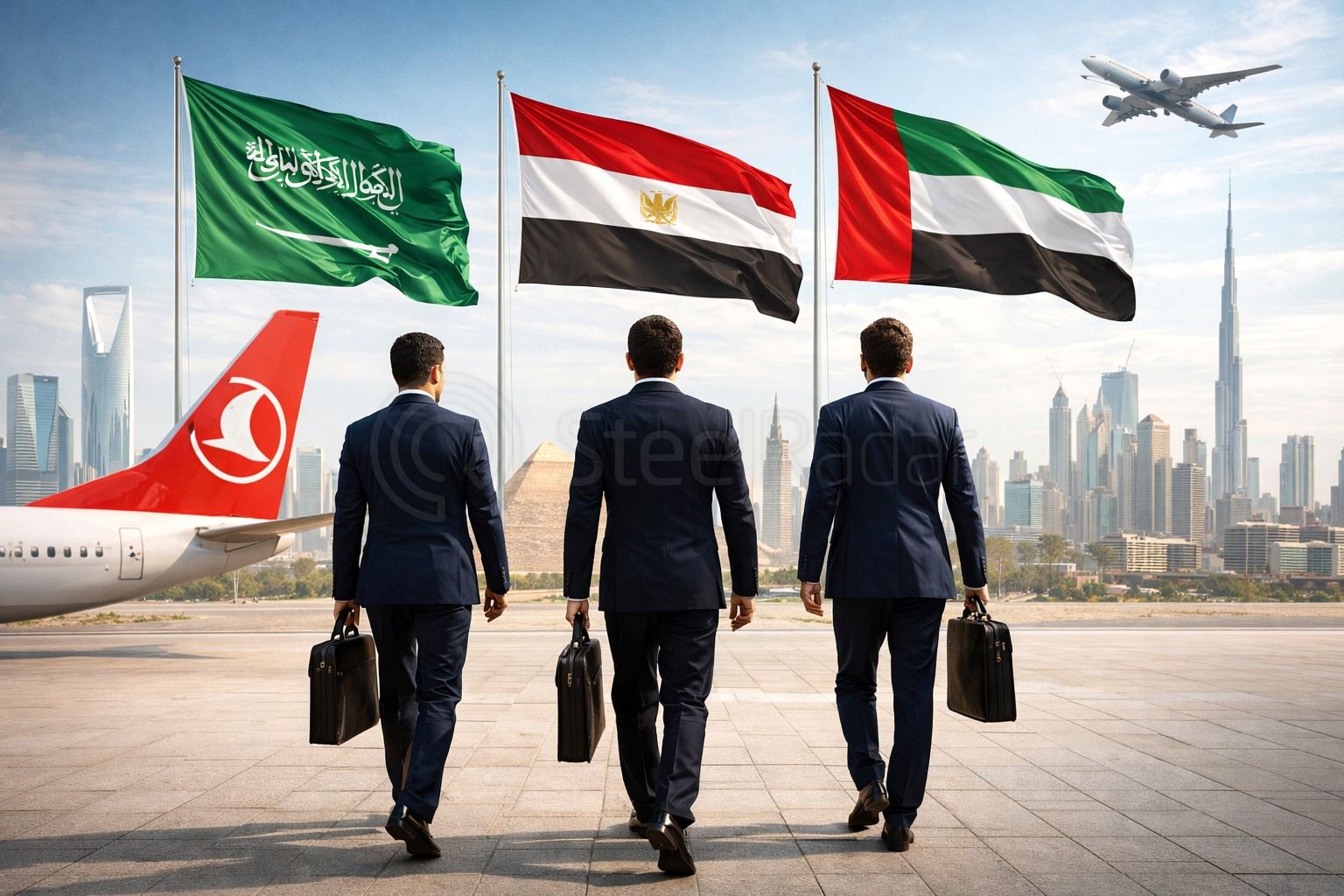 Türk iş insanları Suudi Arabistan, Mısır ve BAE’ye ticaret çıkarmasına hazırlanıyor