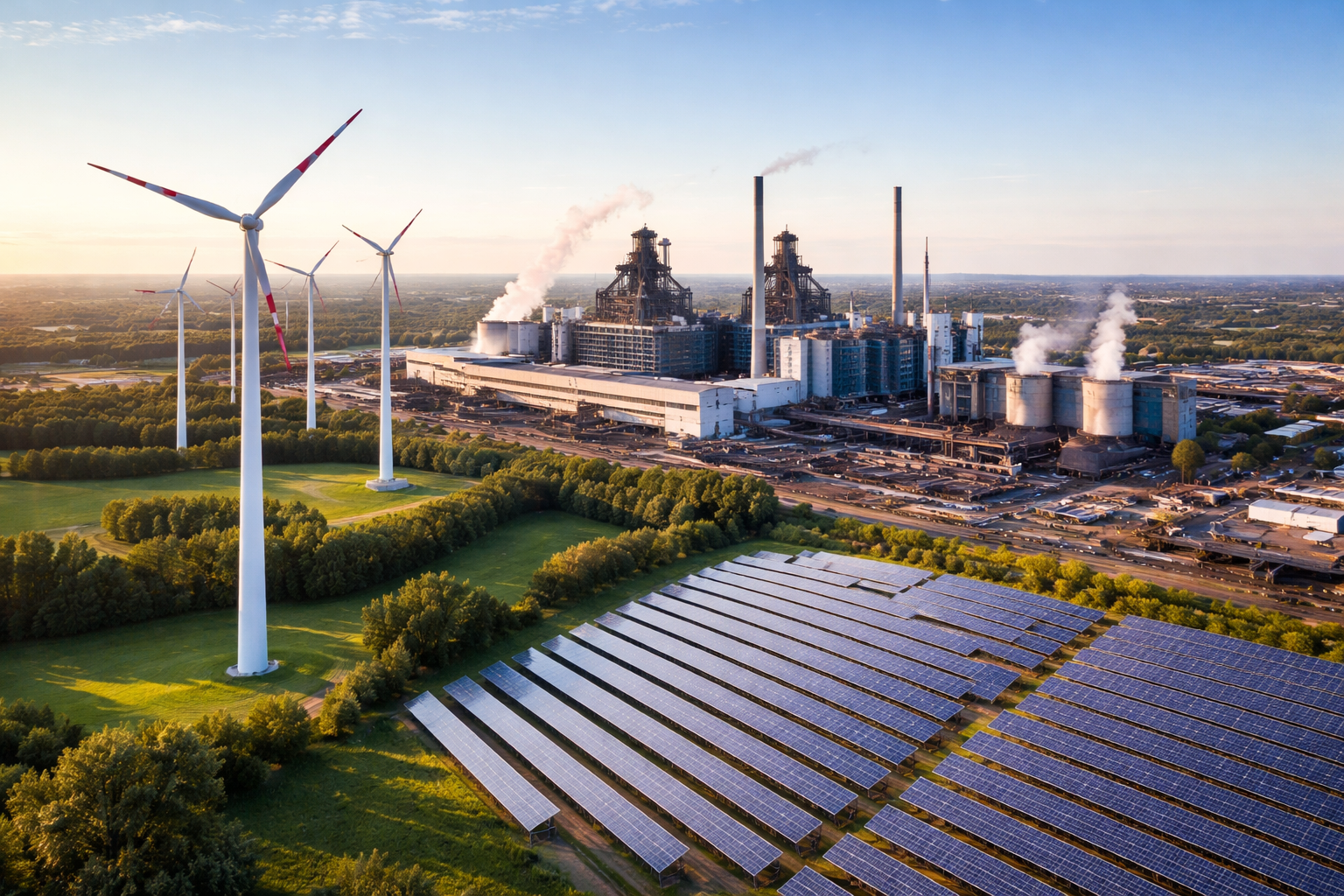 thyssenkrupp Steel, iştirakleri için yeşil elektrik tedarik sözleşmeleri imzaladı