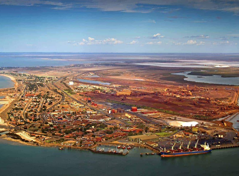 Australia major iron ore port reopens after cyclone