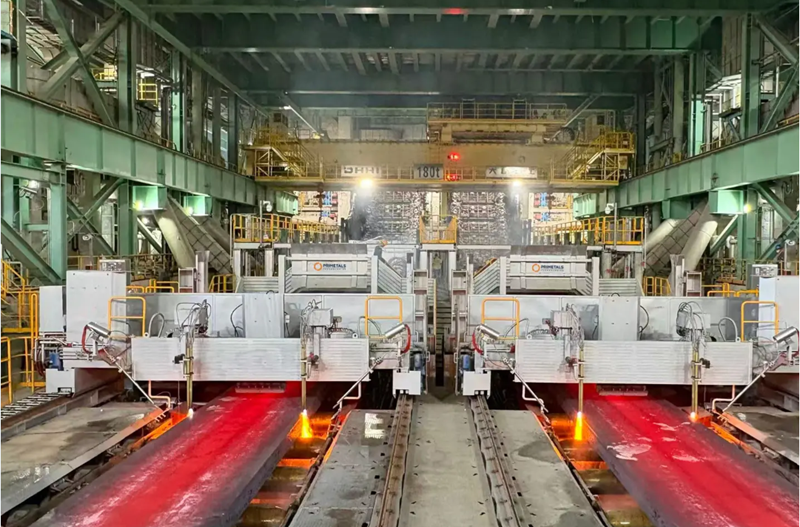 Primetals commissioned its ultra-thick slab casting machine at Baosteel Zhanjiang Iron & Steel  