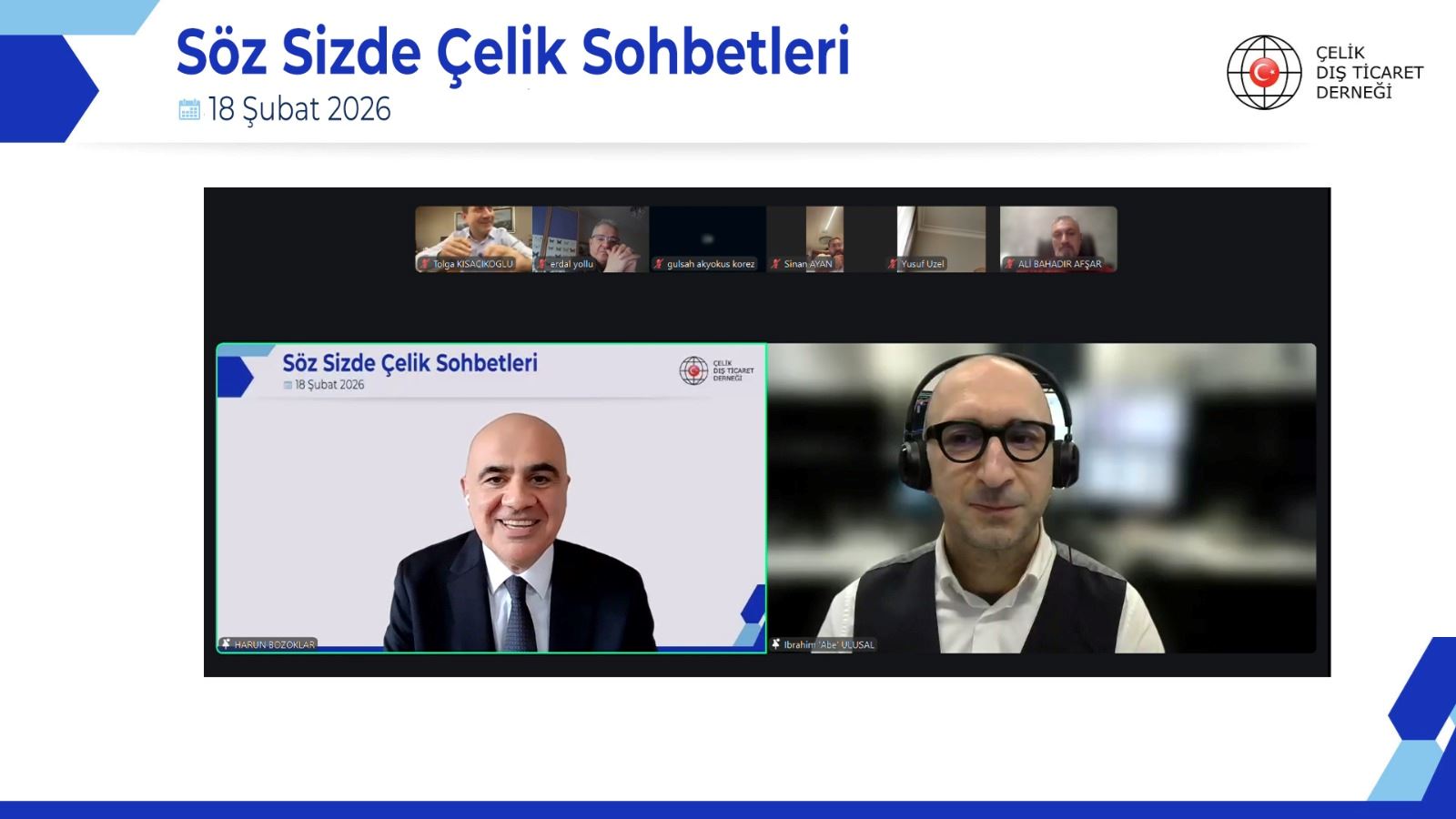 İbrahim ‘Abe’ Ulusal: Çelikte risk yönetimi katma değerli satışın anahtarı