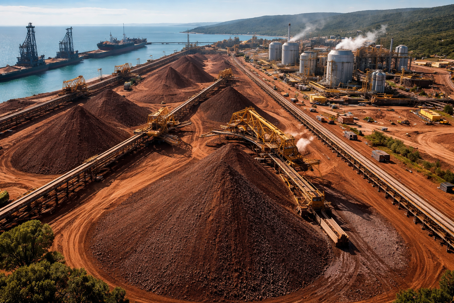 Vale, Adani Ports ve NMDC Gangavaram’da entegre demir cevheri tesisi kuracak