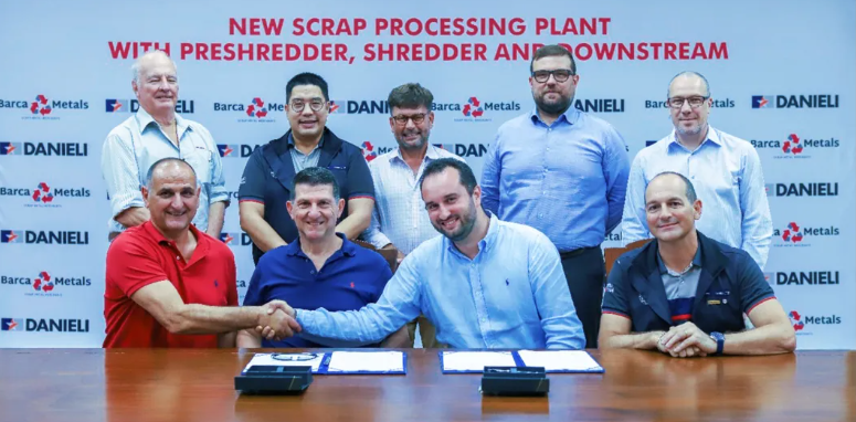 Barca Metals, hurda işleme tesisi için Danieli Centro Recycling’i seçti