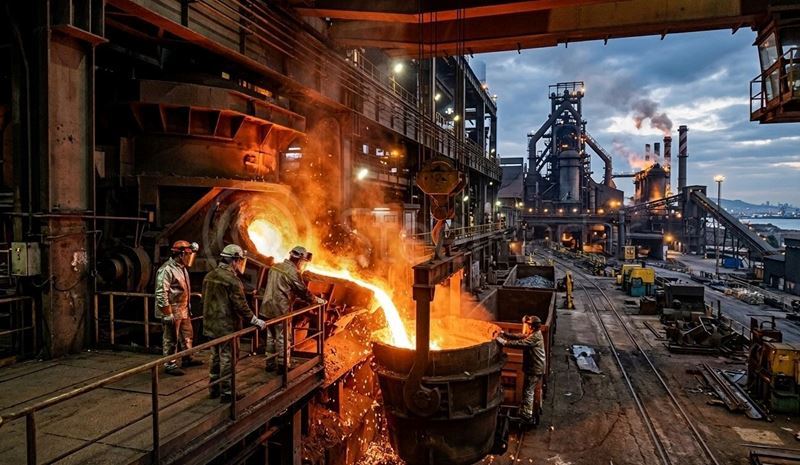 India’s processed steel exports increased by 36.6% in the April-February period