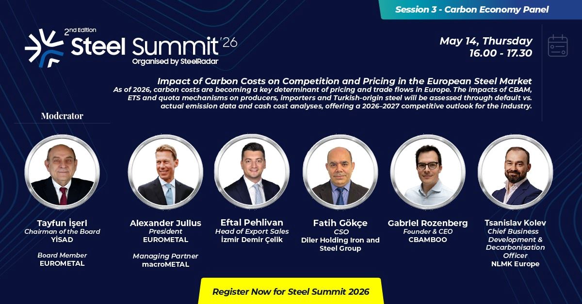 How will carbon costs reshape the European steel market? A critical turning point under discussion at Steel Summit 2026