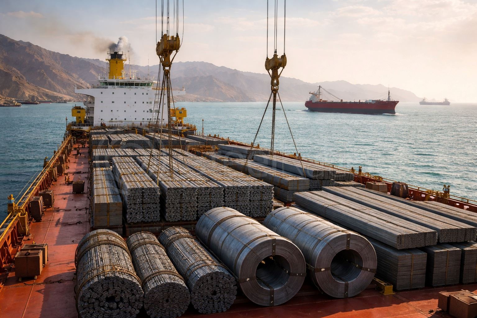 Hürmüz Boğazı'ndaki kriz İran limanlarını kilitledi!1 milyon tonu aşkın demir-çelik yükü mahsur kaldı