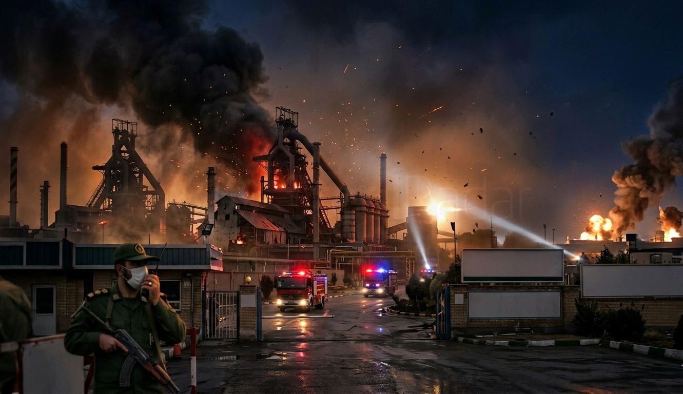 Second attack on the Mobarakeh Steel plant in Iran 