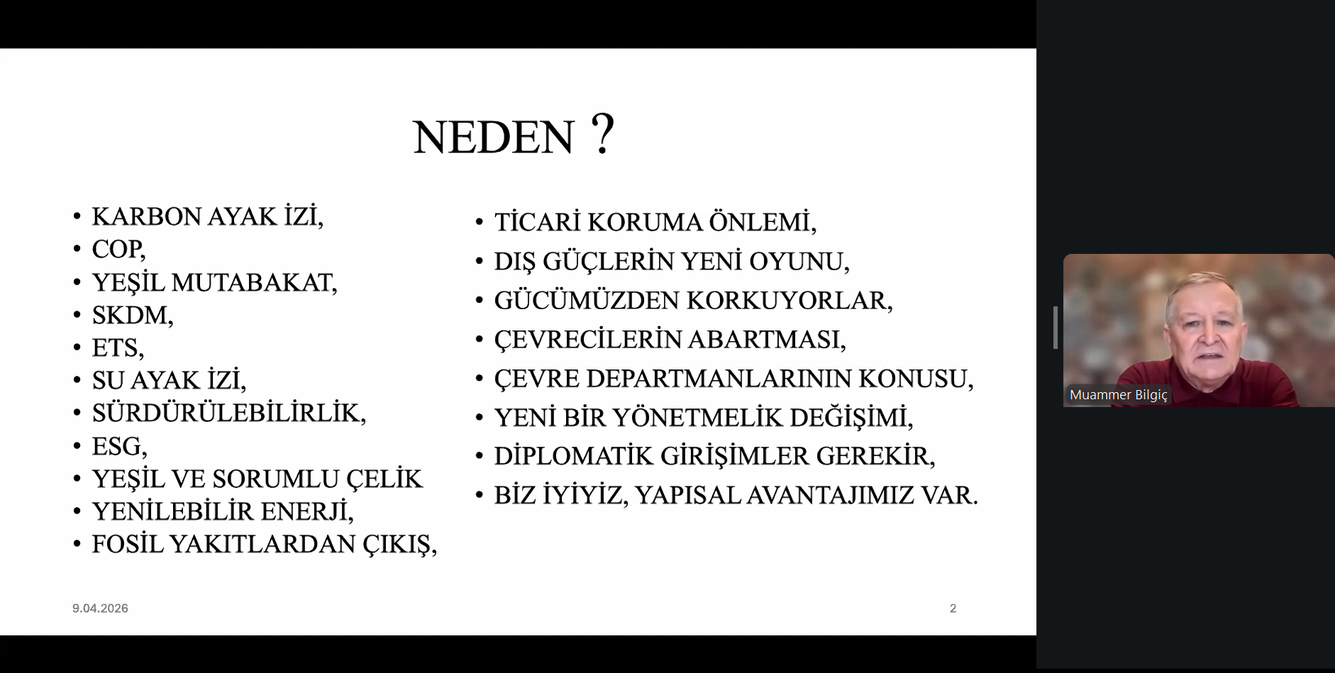 Muammer Bilgiç: “SKDM artık teorik bir belirsizlik değil, 2026 itibarıyla parasal bir gerçekliktir” 
