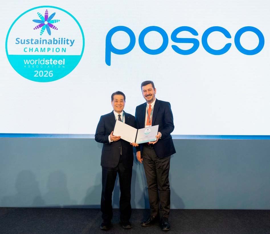 POSCO Başkanı Jang In-hwa, Worldsteel toplantısında karbonsuzlaşma için küresel iş birliği çağrısı yaptı