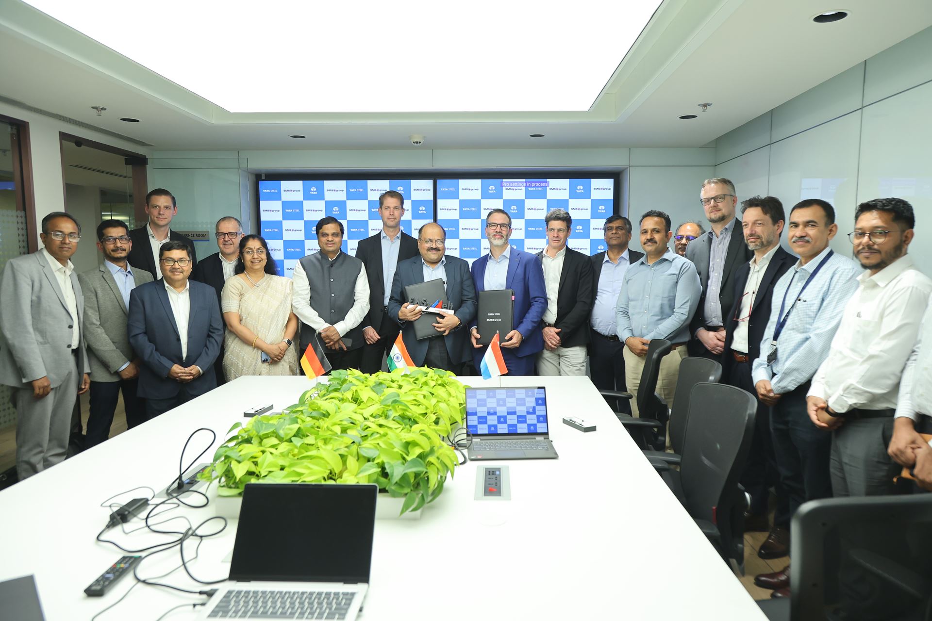 Tata Steel ve SMS group EASyMelt ile yüksek fırınlarda dünyada ilk karbonsuzlaştırma adımını atıyor 