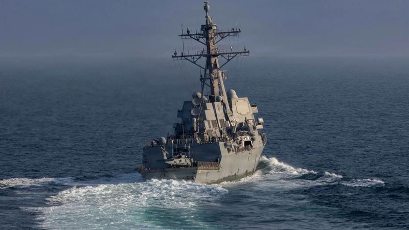 Iran claims it struck a U.S. warship in the Strait of Hormuz