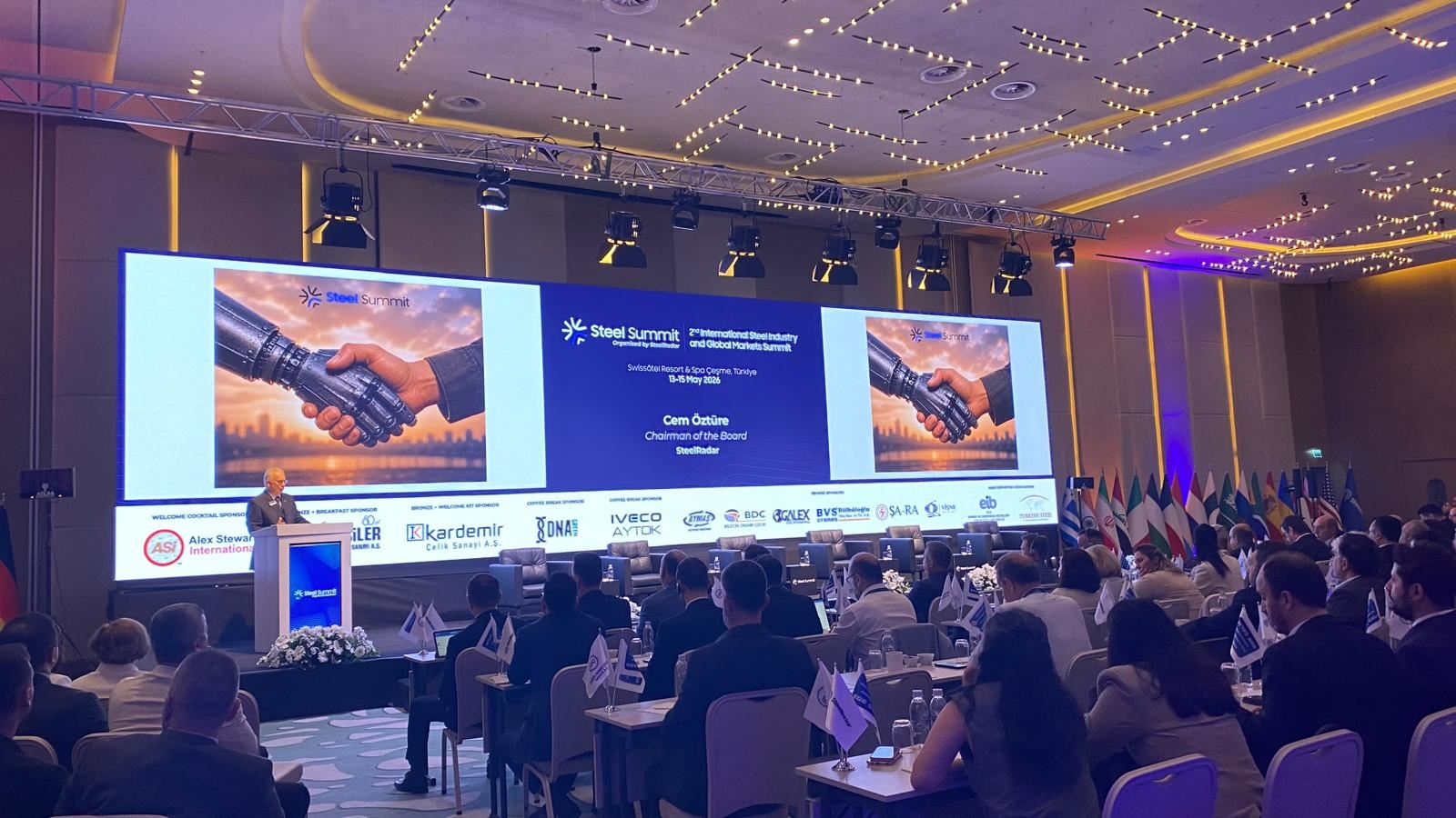 2. Uluslararası Çelik Sanayi ve Küresel Piyasalar Zirvesi Steel Summit 2026 Çeşme’de başladı