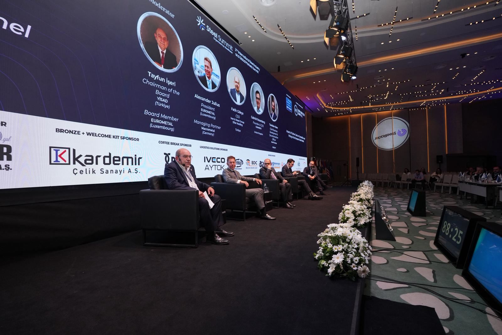 Steel Summit 2026'da CBAM, ETS ve karbon maliyetlerinin küresel çelik ticaretine etkisi konuşuldu 