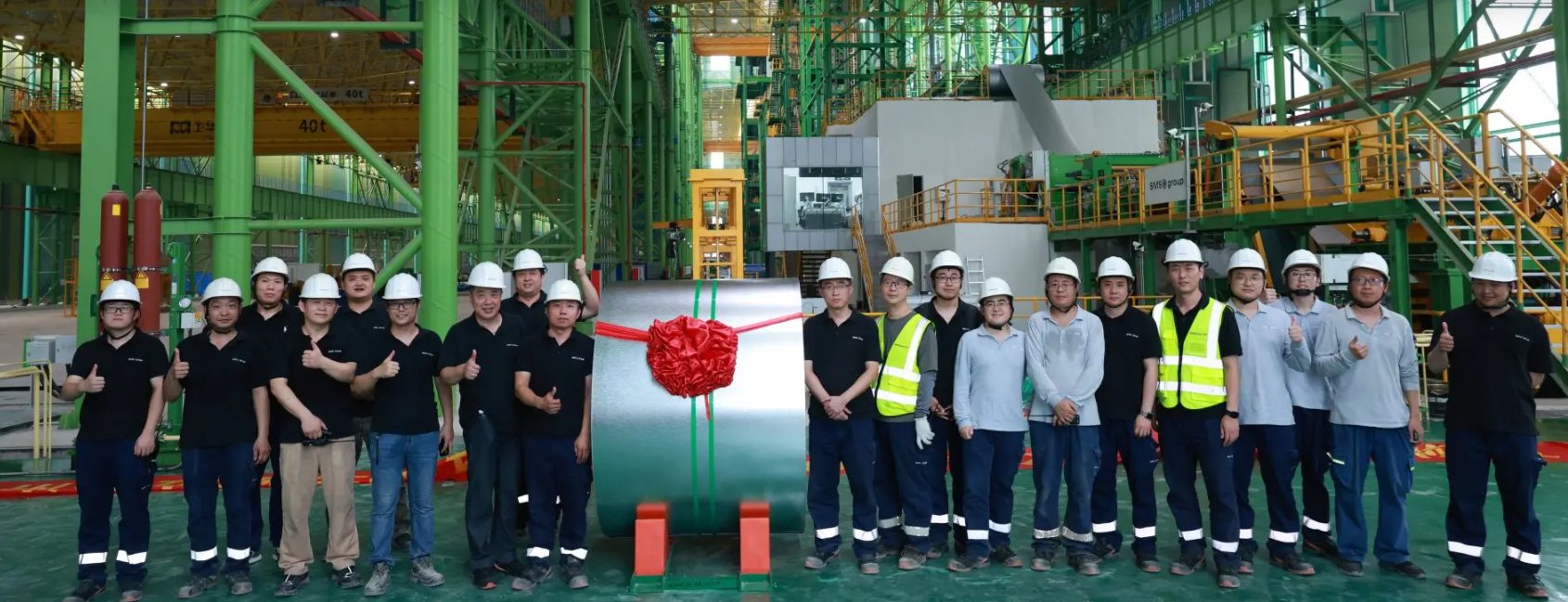 Angang Guangzhou CGL No. 2 hattında ilk sac üretildi
