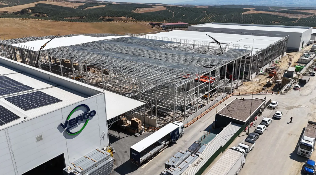 Vergo Enerji, Türkiye’nin en büyük galvaniz tesisini Manisa’da devreye aldı 