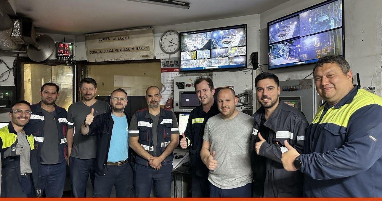 İÇDAŞ Çanakkale’de Heraeus Electro-Nite iş birliğiyle otomatik ölçüm sistemi devreye alındı