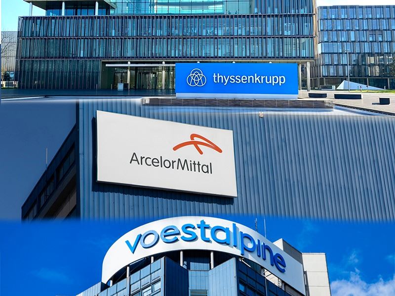 ArcelorMittal, thyssenkrupp Steel ve voestalpine’den Avrupa çeliği için ETS reformu çağrısı 