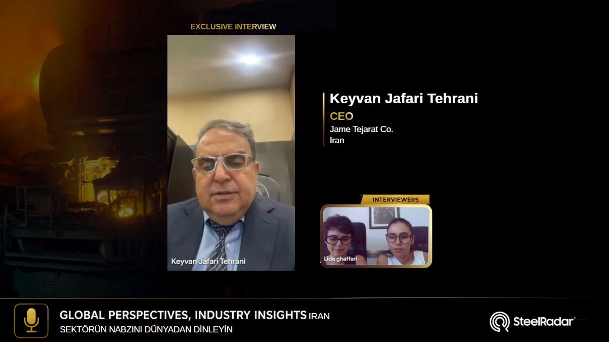 Keyvan Jafari Tehrani: Savaş İran çeliğinin rekabet gücünü zayıflattı