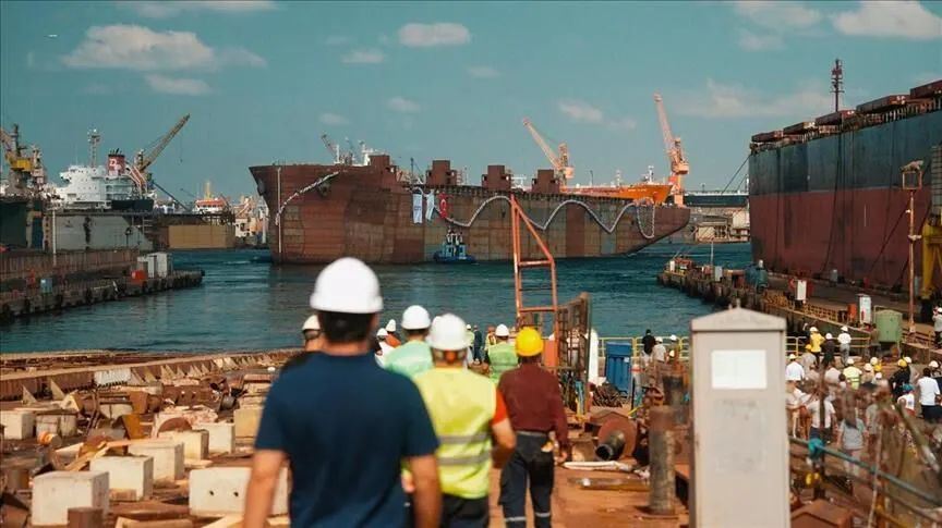 HABAŞ’ın yeni  kargo gemisi “M/V Gülsel Hanım” denize indirildi