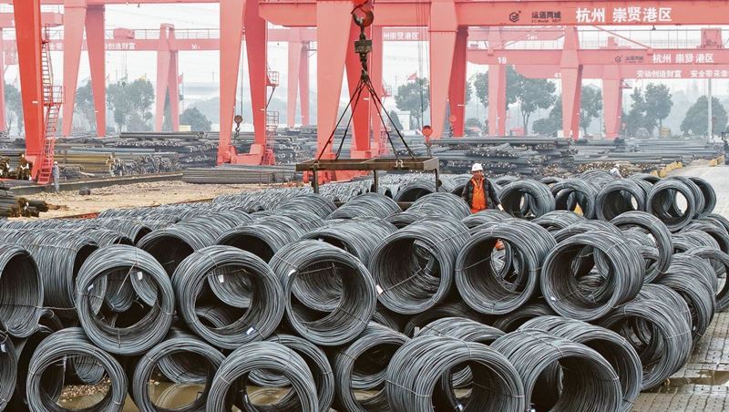 China’s steel exports increased in august