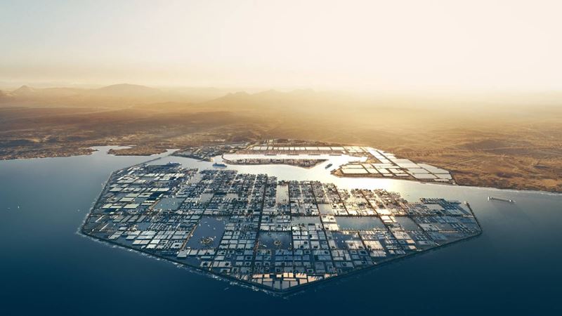 Suudi Arabistan, tamamen yenilebilir enerji kullanan yeni ve akıllı bir şehir oluşturmayı planlıyor