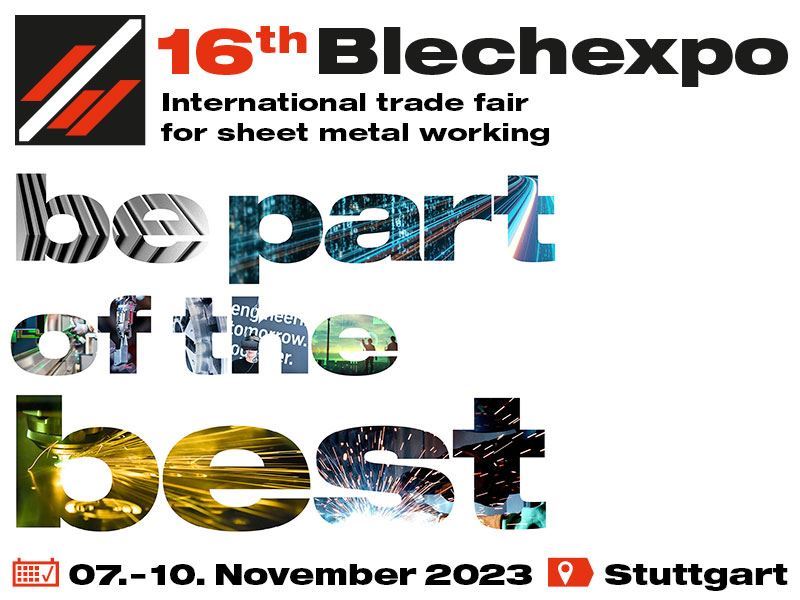 Sac levha işleme ticaret fuarı Blechexpo 7 Kasım'da başlayacak