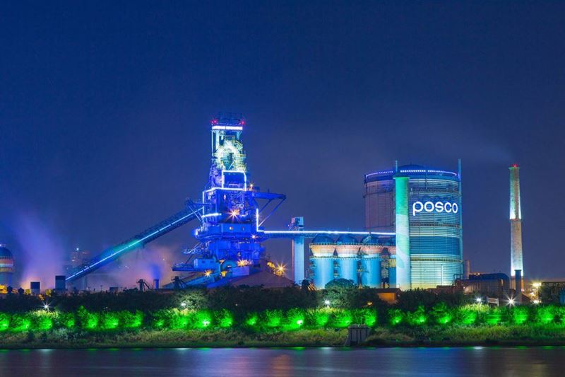 POSCO plans to open a new steel plant in India