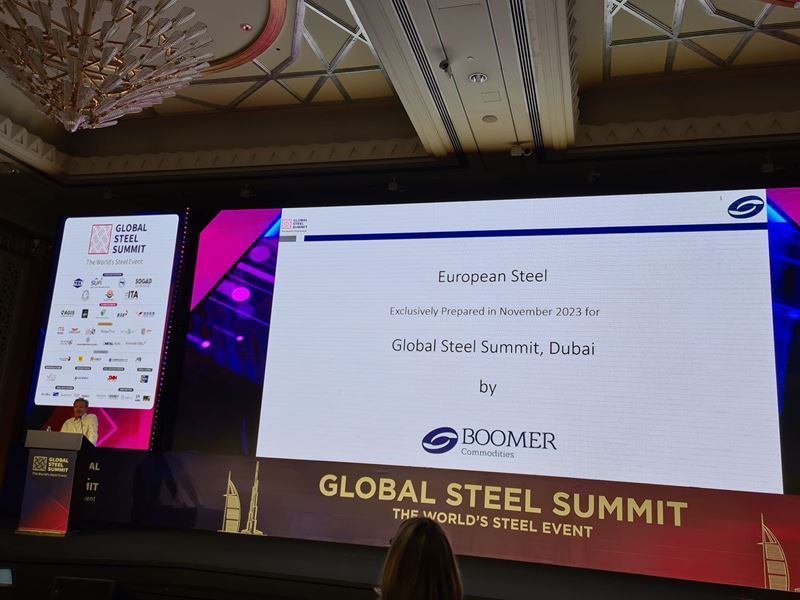 John Short, Managing Director of Boomer Commodities spoke about EU steel at the Global Steel Summit