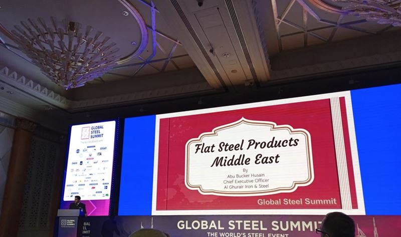 Al Ghurair Iron&Steel Global Steel Summit'te Orta Doğu piyasası hakkında konuştu