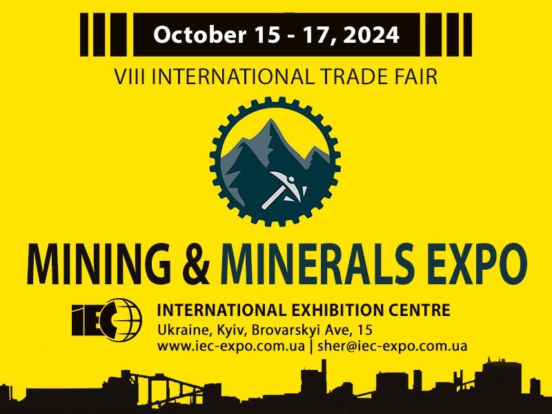 Mining & Minerals Expo will be held on 15-17 October