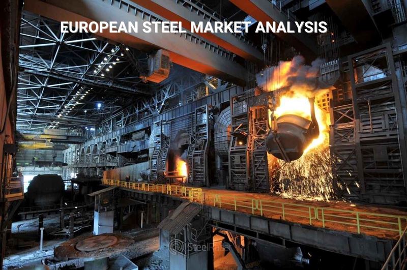 How was the steel market trend in Europe this week?