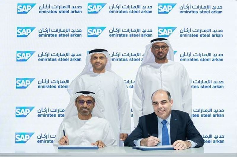 Emirates Steel Arkan ile SAP verimlilik ve sürdürülebilirlik için öncü bir ortaklığa imza atıyor