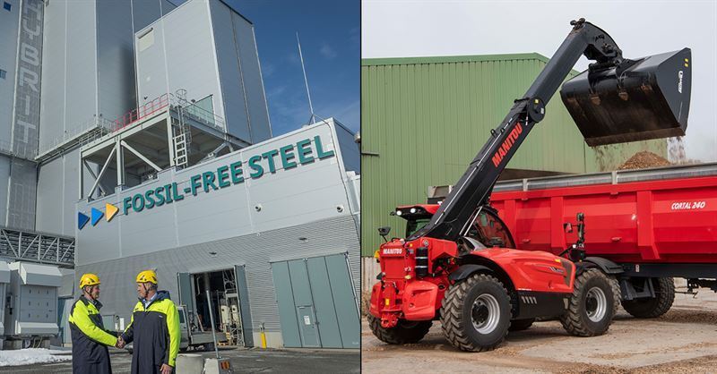 SSAB signs an agreement with Manitou Group for the delivery of fossil-free steel