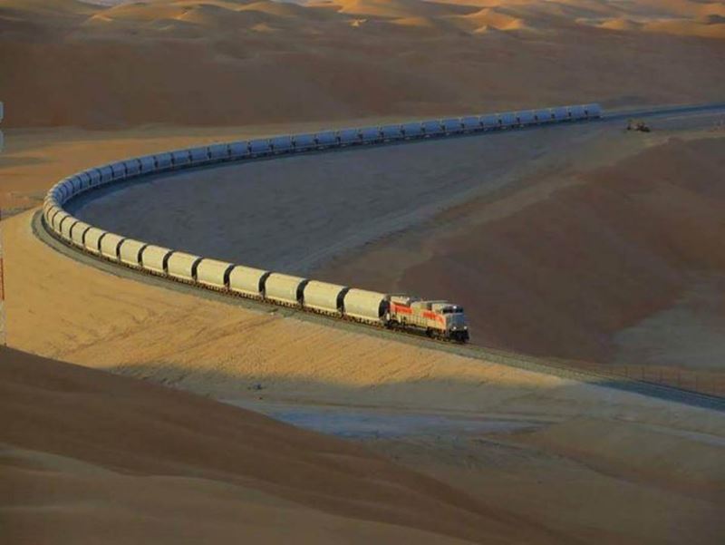 Umman-BAE demiryolu, sınırları aşarak ticareti artırmayı hedefliyor