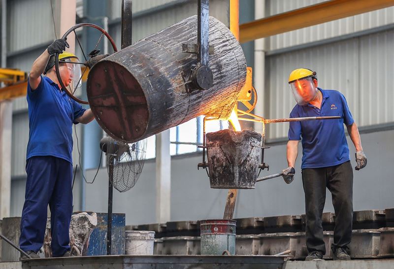 China's steel industry is in a leading position by international standards