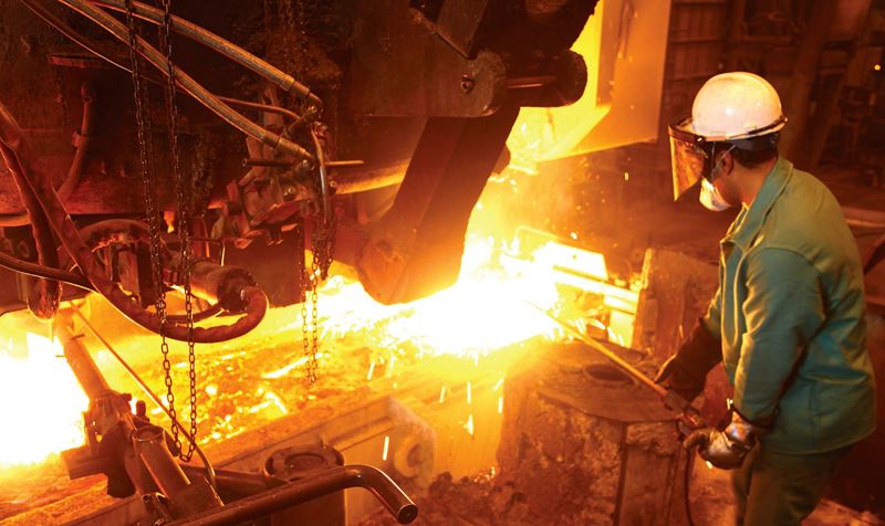 Rus demir çelik işletmeleri nisan ayında 6,1 milyon ton çelik üretti