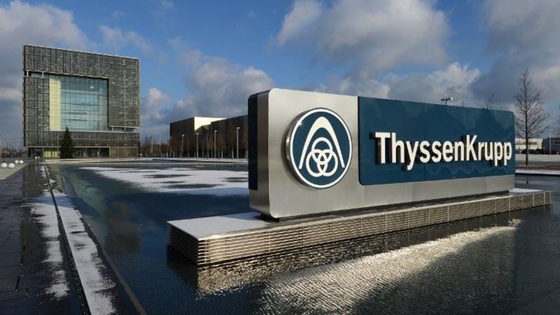 Thyssenkrupp 2024 yılının 2. çeyreğinde zararını azalttı