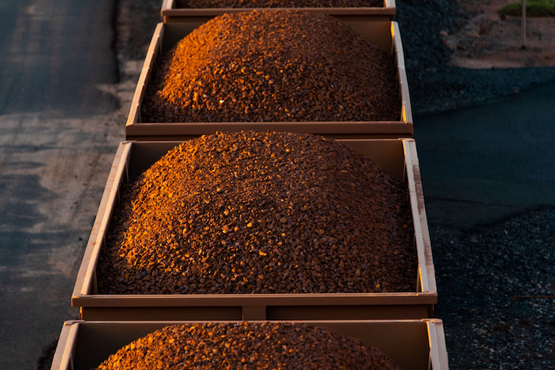 Iron ore prices on the rise 